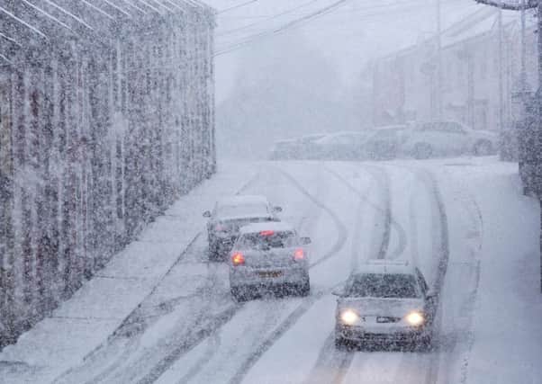 Cold conditions on Creggan Road in Derry in 2015. (Photo: Lorcan Doherty/Presseye
)