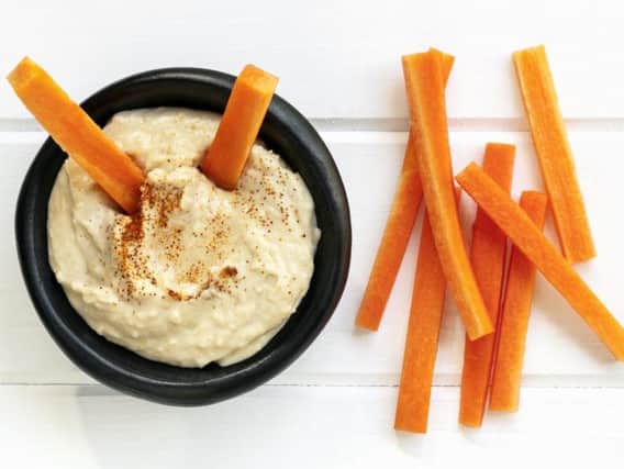 Popular dip: hummus