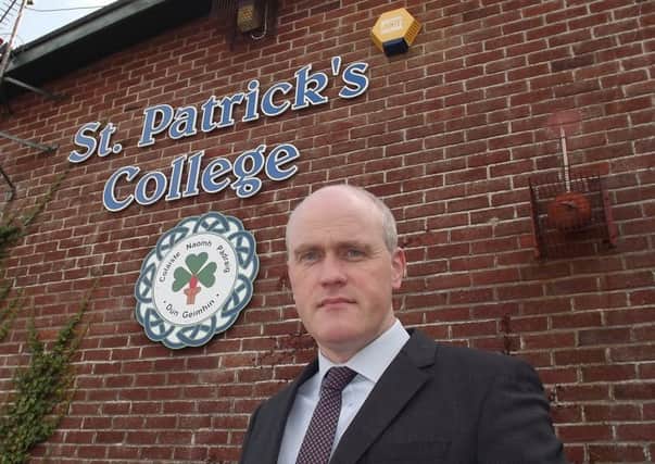 St. Patrick's College, Dungiven Principal, Michael Gormley.
