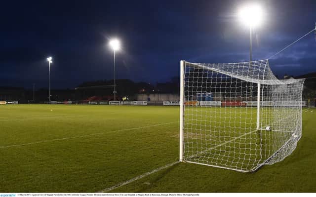 HOME COMFORTS . . . A general view of Maginn Park. Photo by Oliver McVeigh/Sportsfile