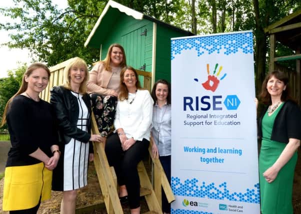 The RISE Team from the Western Health and Social Care Trust pictured at the launch of the new service.