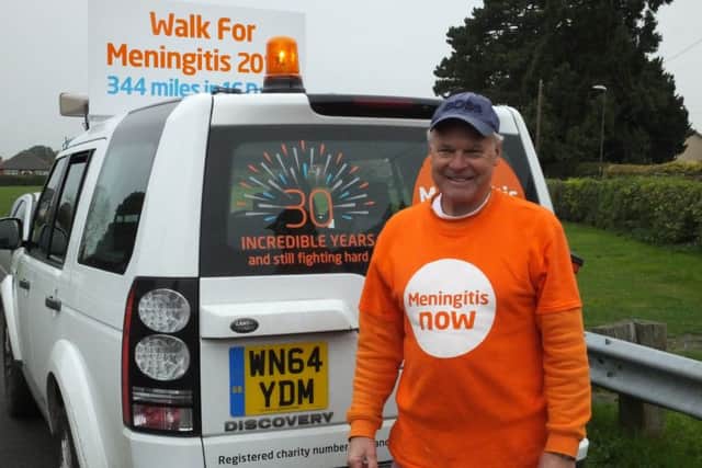 Steve Dyman will set off on his final walk from Derry's city centre on Saturday.