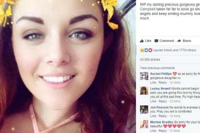 Manchester terror attack victim, Olivia Campbell, 15,