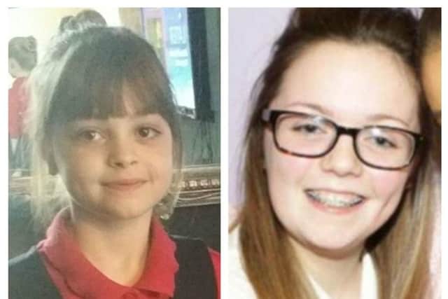 Manchester terror attack victims Saffie Roussos (left) and Georgina Callander.
