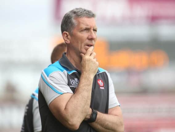 Derry manager Damian Barton.