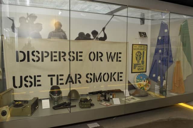 The Museum of Free Derrys revamped exhibition space opened in the Bogside earlier this year.
