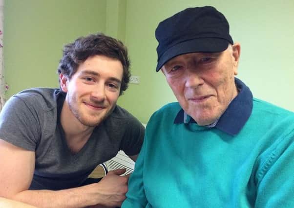 Christopher Fagan pictured with his father Patsy, who was diagnosed with Alzheimers in 2011.
