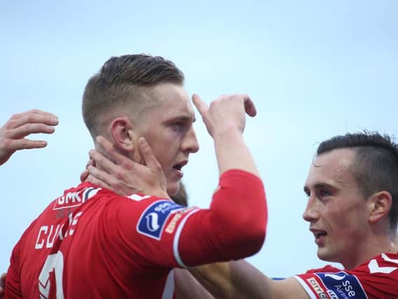 Derry City goalscorer, Ronan Curtis found his inclusion in the Republic of Ireland senior squad to play Mexico in the USA amusing.