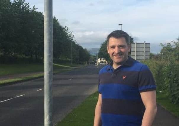 SDLP Colr. John Deighan believes the speed limit at the lower end of Greystone Road should be lowered to 30mph.