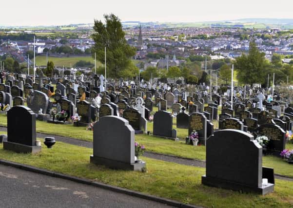 Derrys  City Cemetery nearing capacity. DER2017GS024