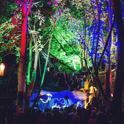 Crowds gathering at the Woody Wonderland during a previous Stendhal festival in Limavady.