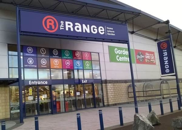 The Derry store will look similar to The Range store which opened in Cork in January.