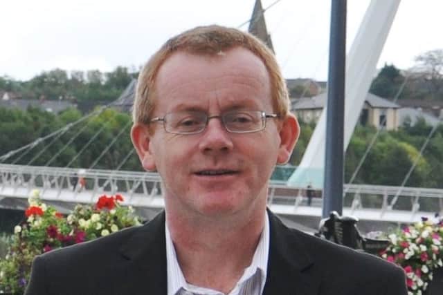 Sinn Fein Councillor Eric McGinley.
