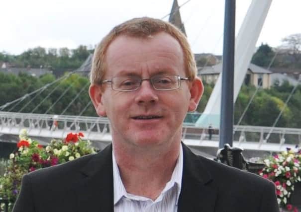 Sinn Fein Councillor Eric McGinley.