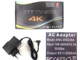 The Chinese-made Android TV box.