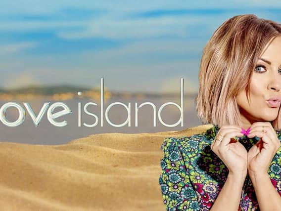 'Love Island' presenter, Caroline Flack.