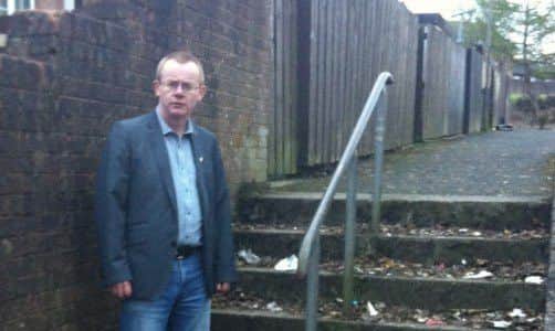 Sinn Fein Councillor Eric McGinley.