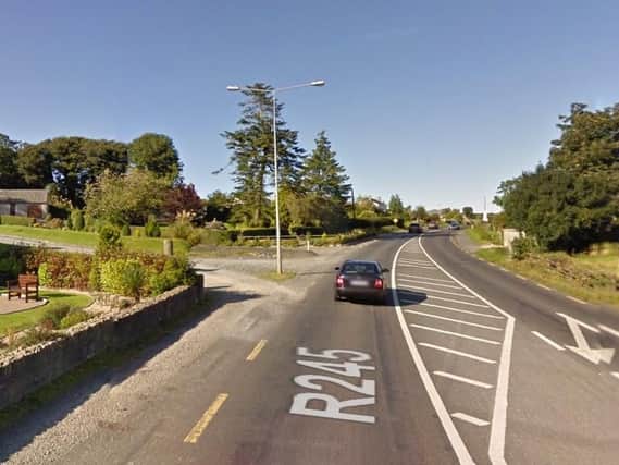 The main road between Letterkenny and Ramelton has been closed after a single vehicle road traffic collision. (Photo: Google Maps)