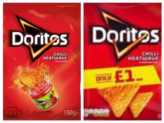 The two products being recalled by PepsiCo.