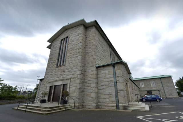 Exterior of St Marys Church, Creggan. DER2817GS045