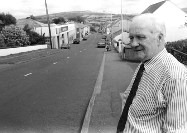 George Peoples in Claudy in 1992.