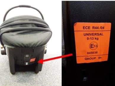 The car seats are being recalled over fire safety fears.