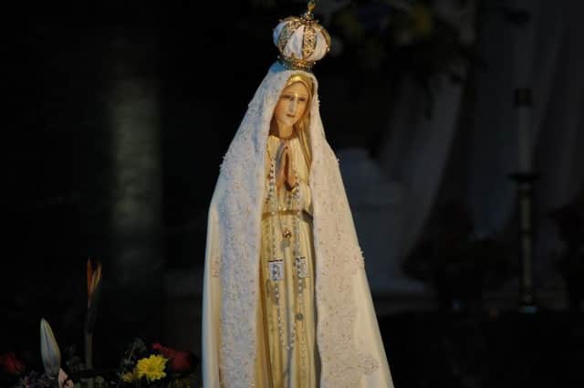 Our Lady of Fatima statue. (Photo Joseph Ferrara)