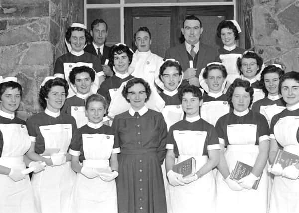 Nurses at Altnagelvin in the 1960s.