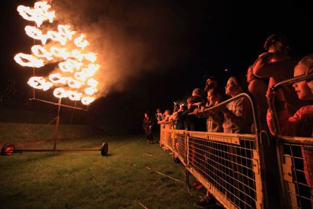 One of the fire displays at last year's Feile Finale (Gavan Connolly GC Photographics)