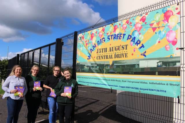 Foyle Sinn Féin MLA Karen Mullan ,Tina Burke, Michelle Weir, Donna Hutton