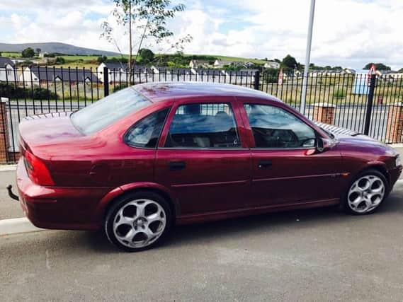 This image of the seized vehicle was posted by the PSNI on social media.