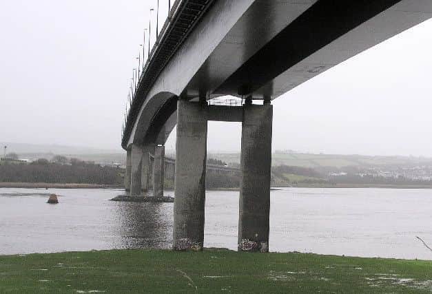 The Foyle Bridge, Derry.
