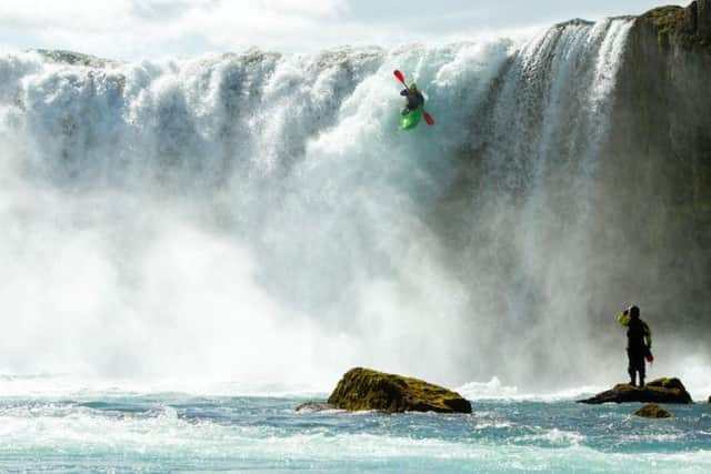 Jordan Kayaks Off The Infamous Icelandic Waterfall  Godafoss