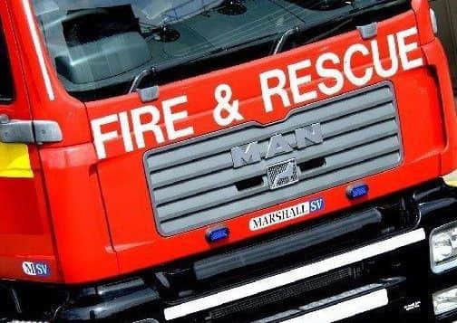 The incident occurred on Circular Road in Creggan on Thursday morning.