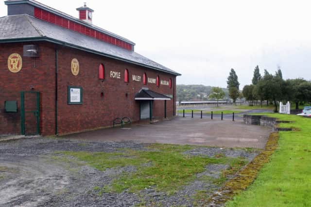 The Foyle Valley Railway Museum site. 1709JM12
