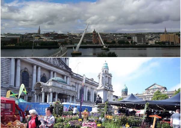 Derry and Belfast will launch their joint bid to be European Capital of Culture 2023 today.