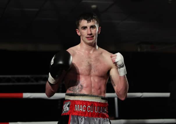 Derry super bantamweight, Tyrone McCullagh stretched his unbeaten record to 8-0 at the weekend.