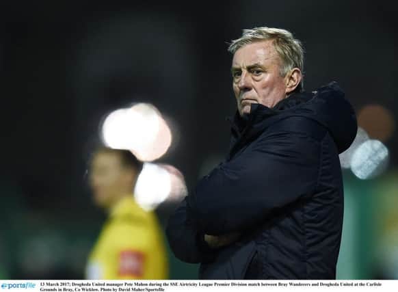Drogheda United manager Pete Mahon believes Derry City would've challenged for the title had the club not been hit by tragedy.