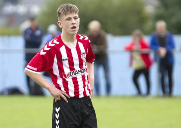 Derry City's Ronan McKinley has been selected by the Republic of Ireland for the forthcoming Victory Shield tournament.