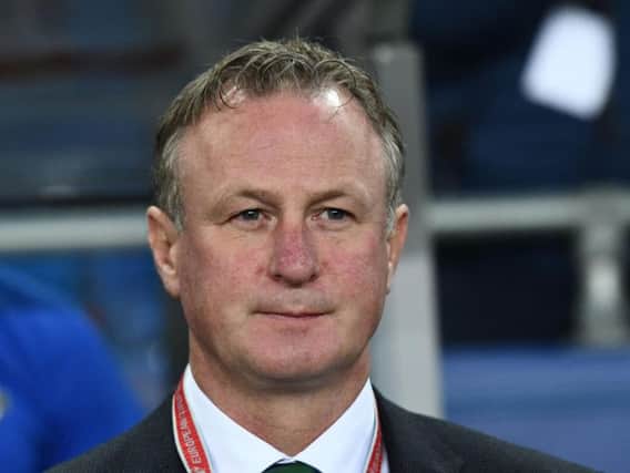 Northern Ireland manager, Michael O'Neill.