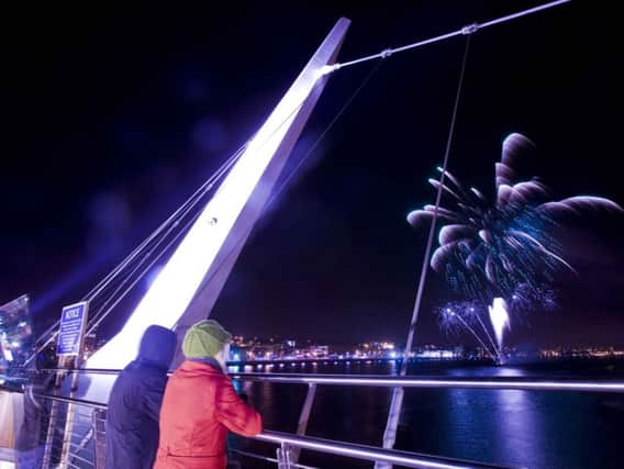 The fireworks display in Derry during Hallowe'en is really special. (Photo: Brian Morrison - courtesy of NITB)