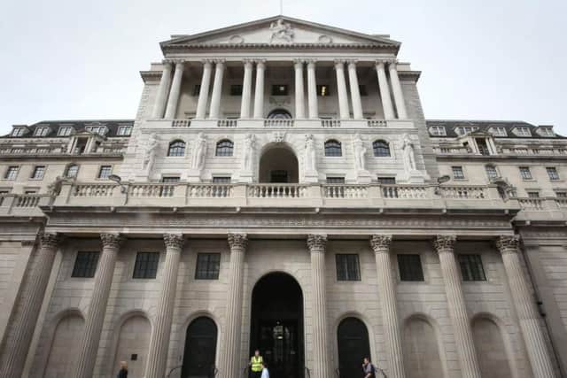 The Bank of England in London.