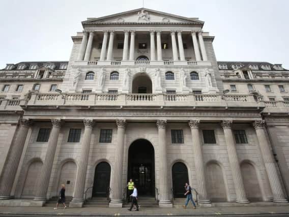 The Bank of England in London.