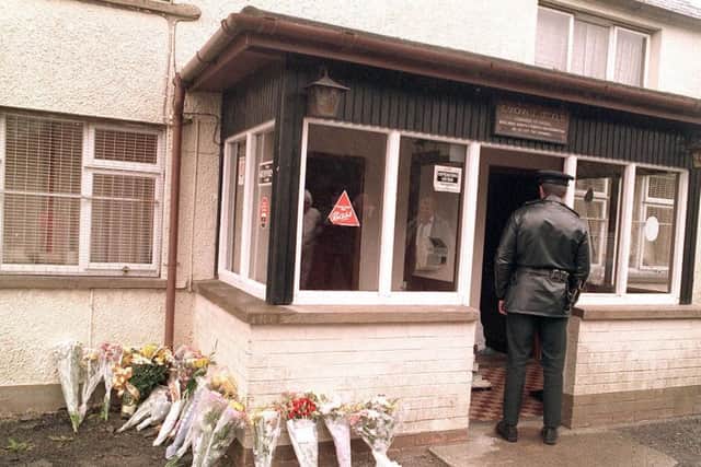 Six people were gunned down by U.V.F. gunmen in The Heights Bar in Loughinisland in June 1994.