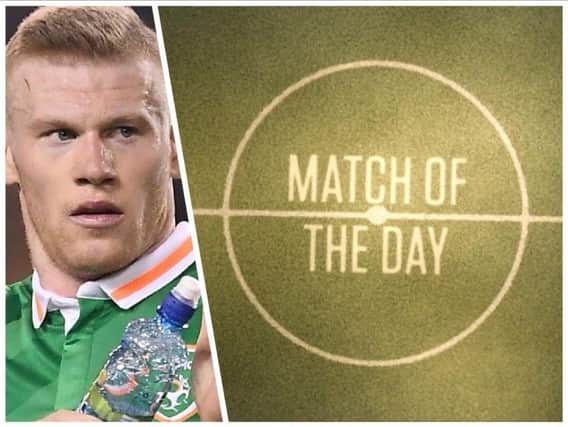 Derry man James McClean has hit out at Match of the Day coverage and described those who threw missiles at him as "cowards".