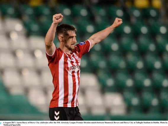 Former Derry City defender, Aaron Barry has joined Cork City on a two year deal.