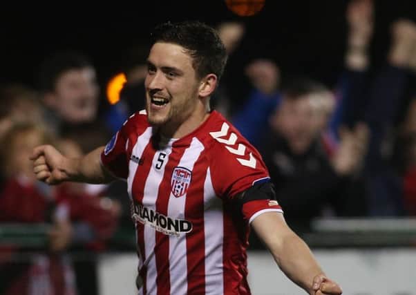 Derry's Dean Jarvis looks set to be on his way to Dundalk.